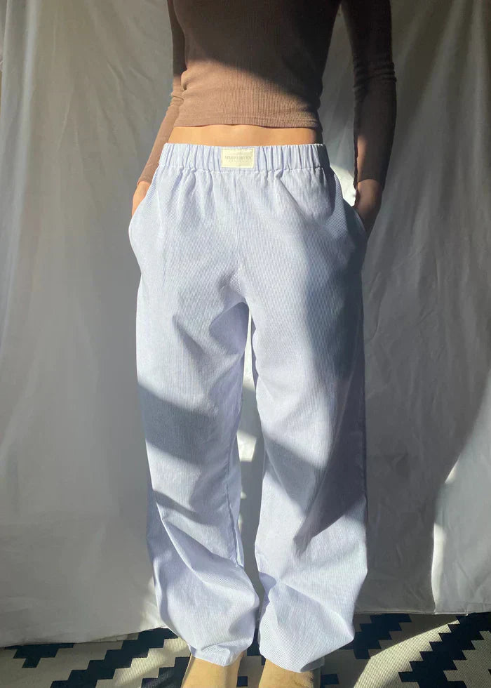 Casual Striped Trousers | Cotton | Comfortable Style 6