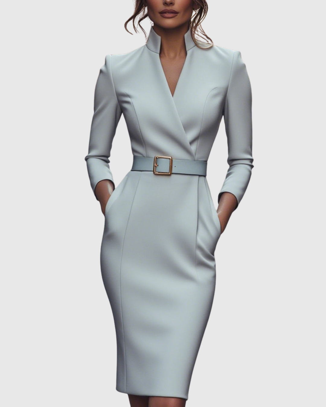 Claribel | Refined Midi Dress 9