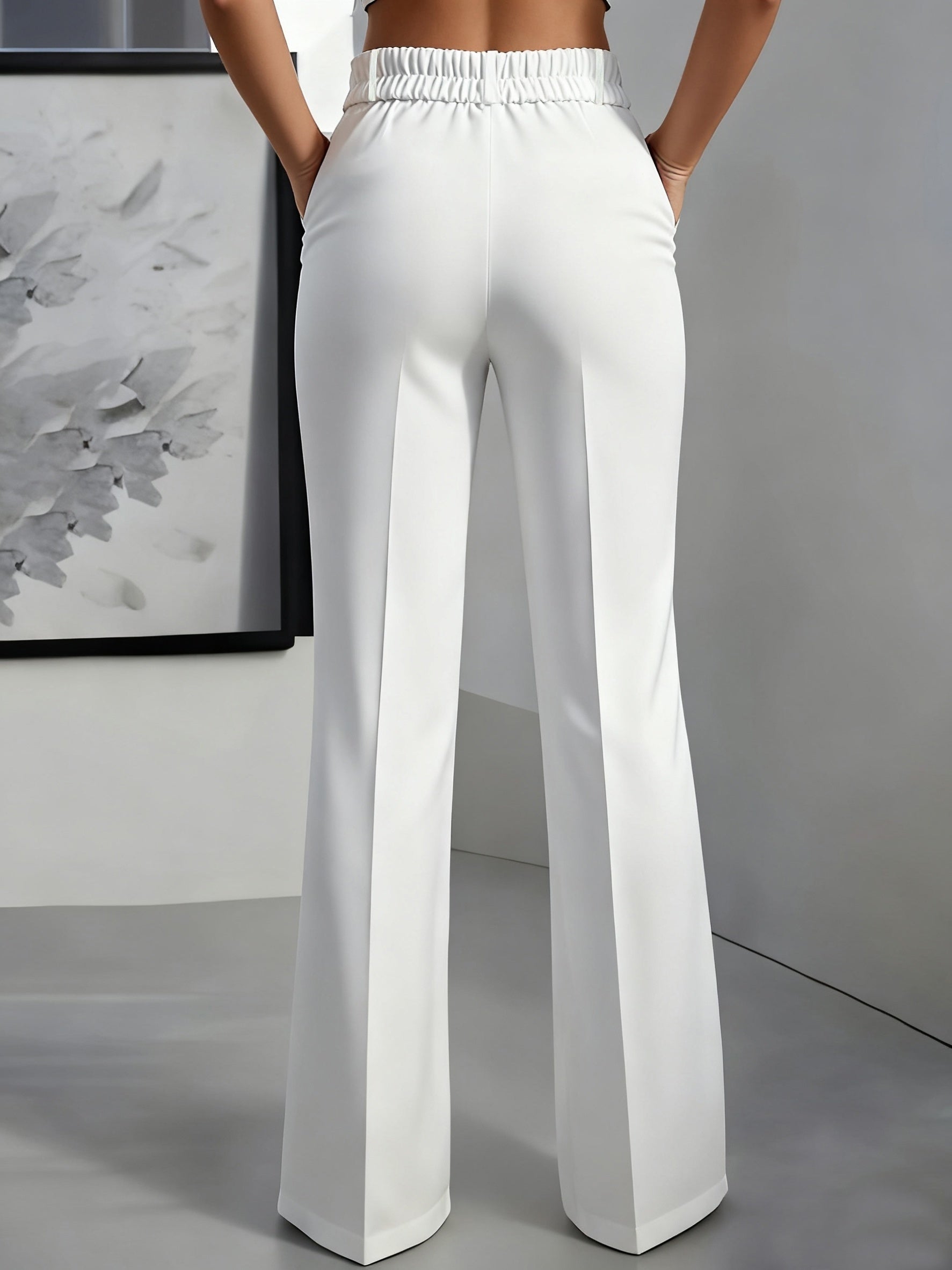 Clarissa | Tailored Wide-Leg Trousers 1