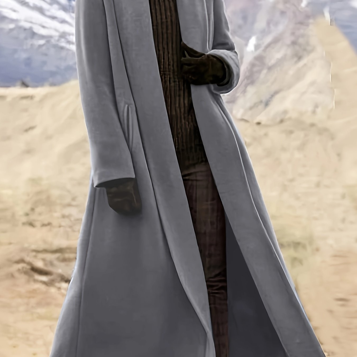 Cordelia | Elegant Longline Coat 11