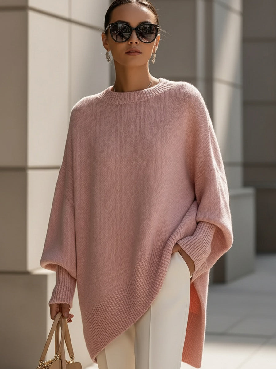 Effortless Elegant Oversized Poncho for Women 5