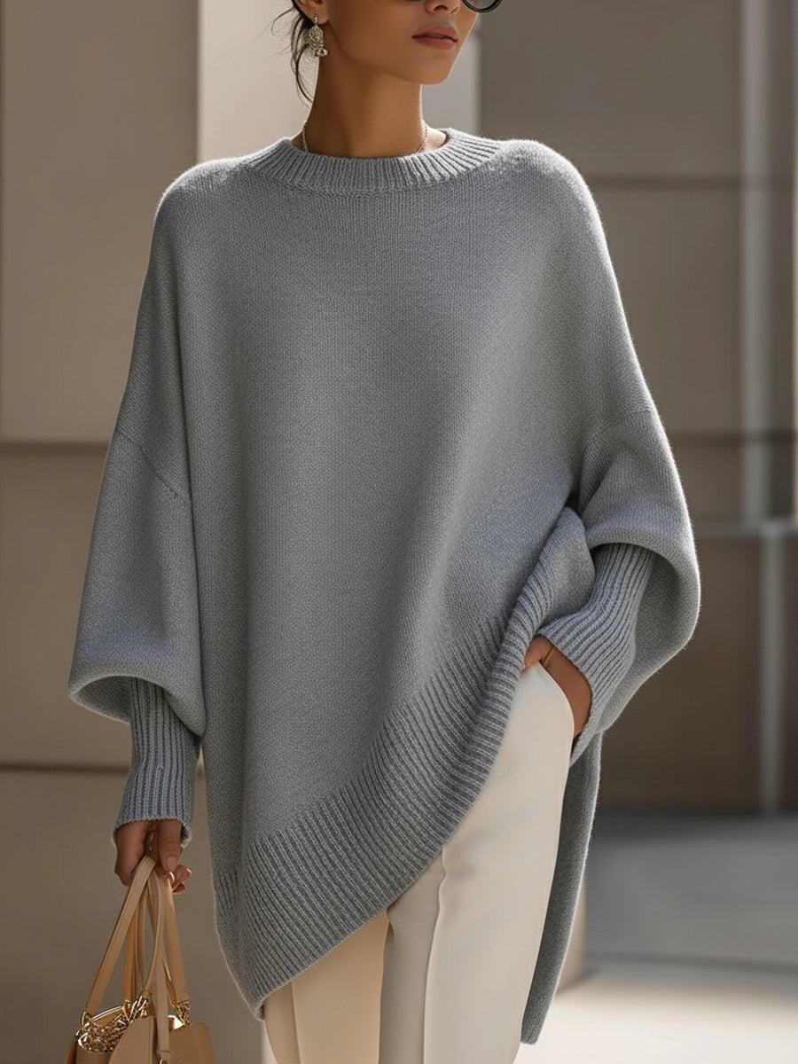 Effortless Elegant Oversized Poncho for Women 8