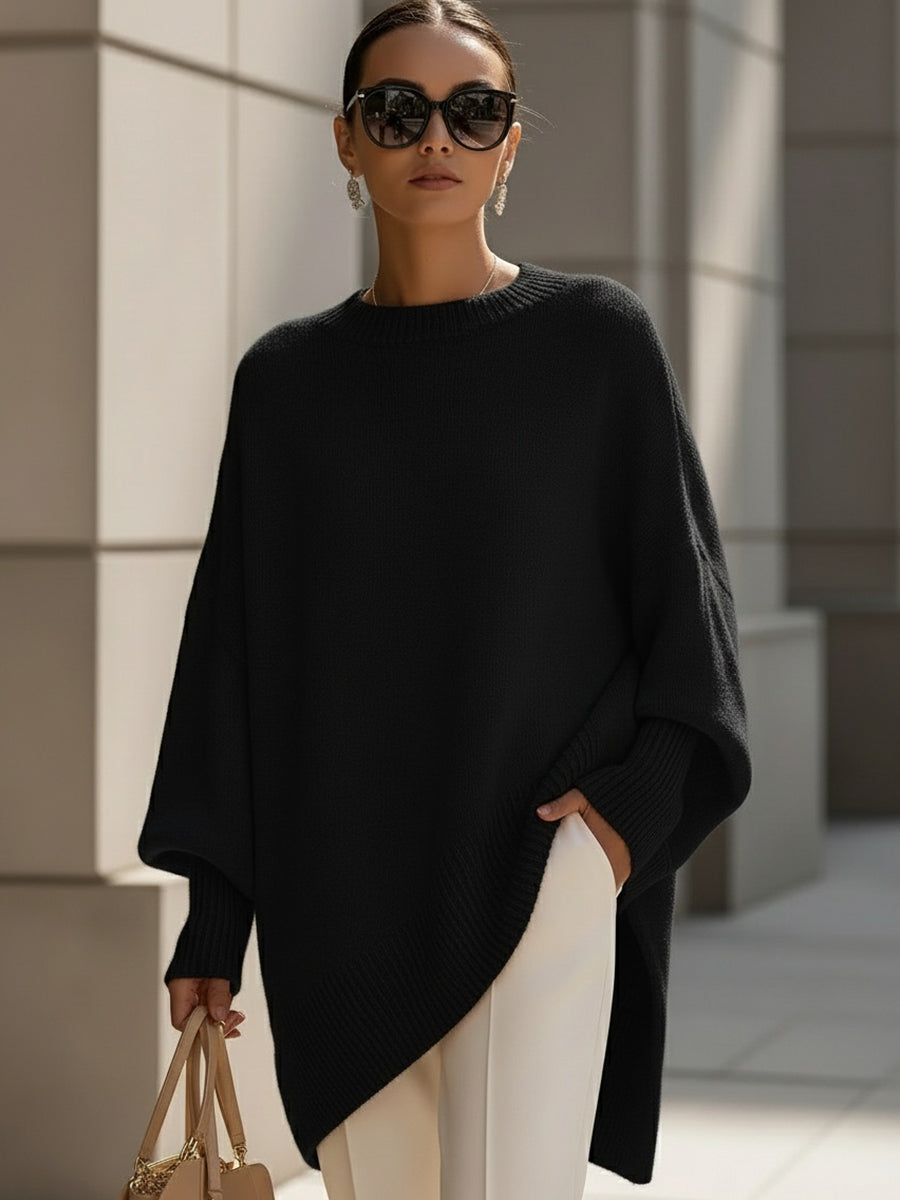 Effortless Elegant Oversized Poncho for Women 9