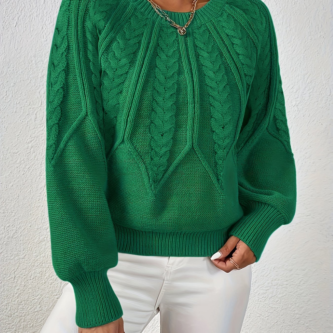 Eleanor | Relaxed Cable-Knit Sweater 9
