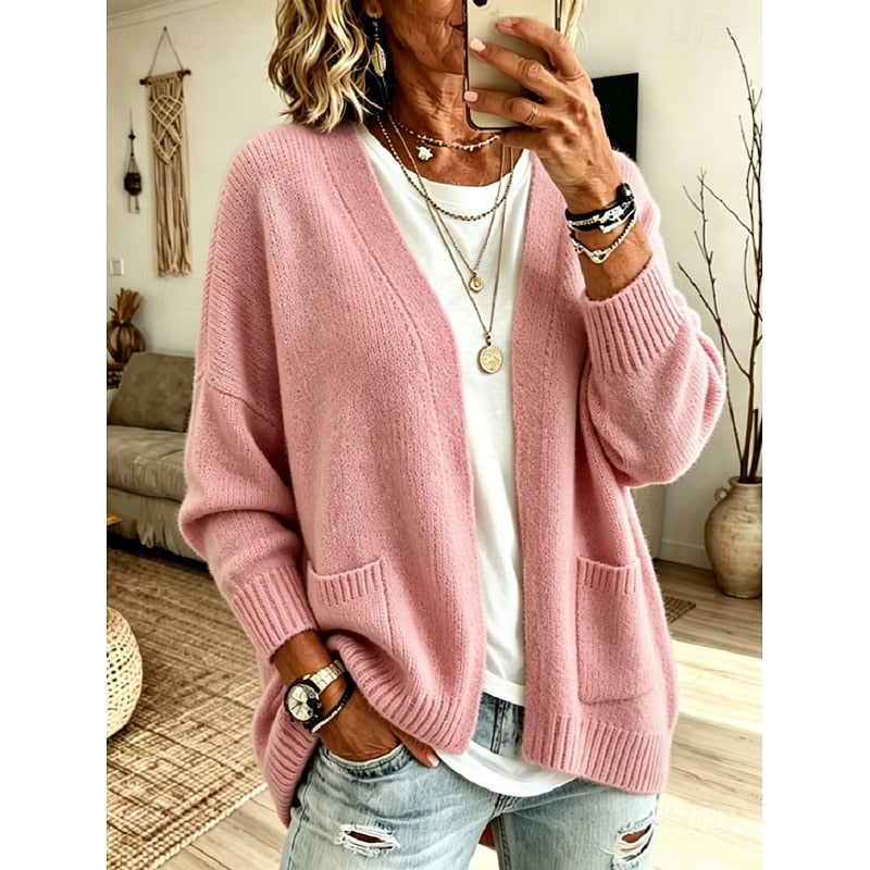 Iris | Relaxed Open-Front Cardigan 0