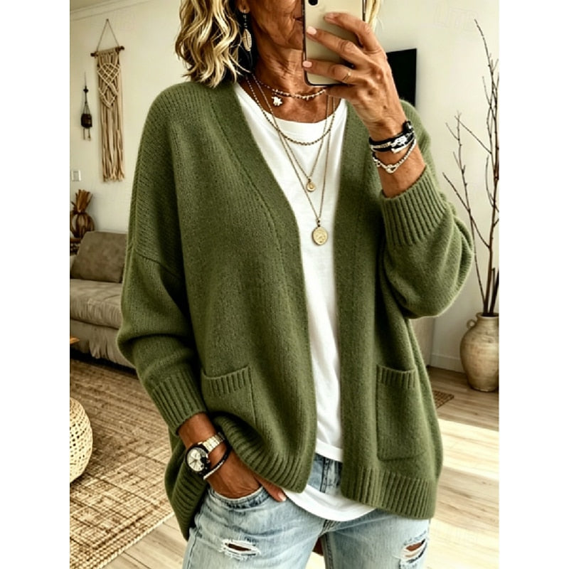 Iris | Relaxed Open-Front Cardigan 2
