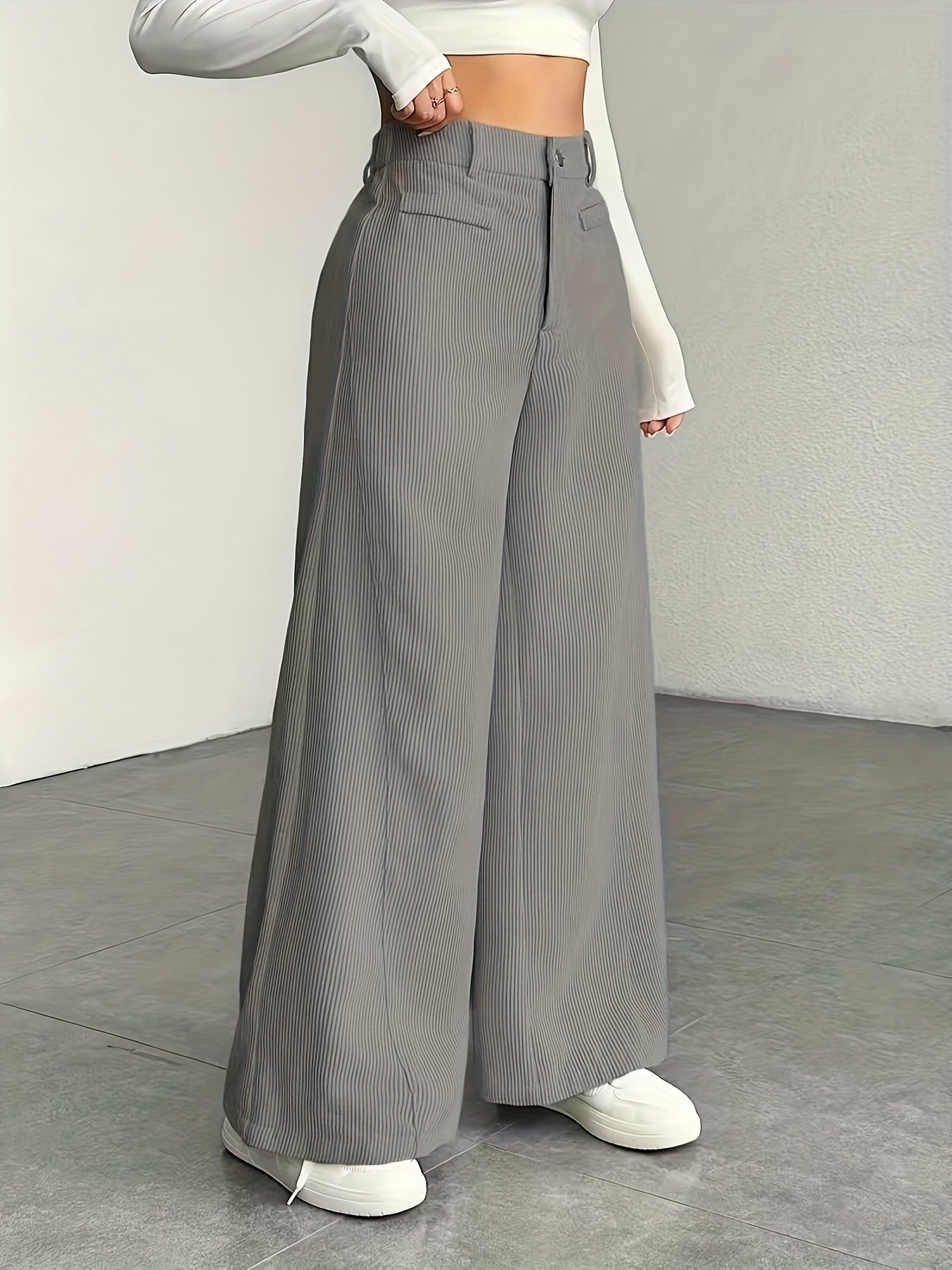 Kimberly | High-Waisted Wide-Leg Trousers 7