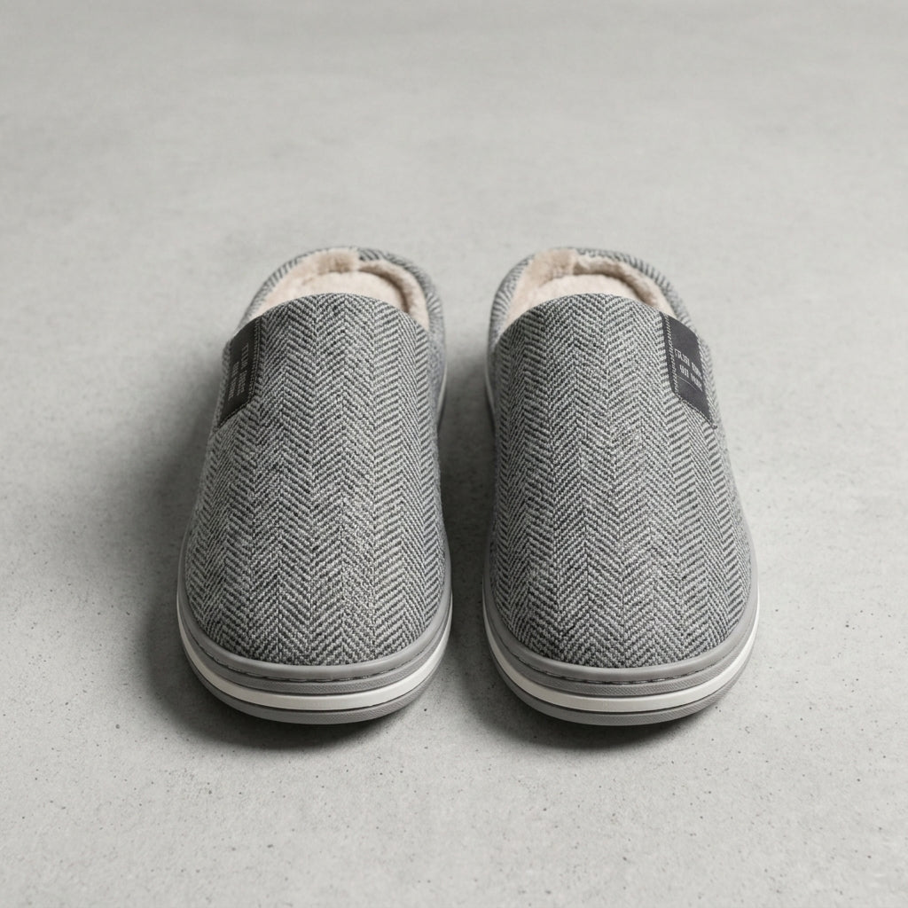 Mljet Herringbone Fleece Slippers 3