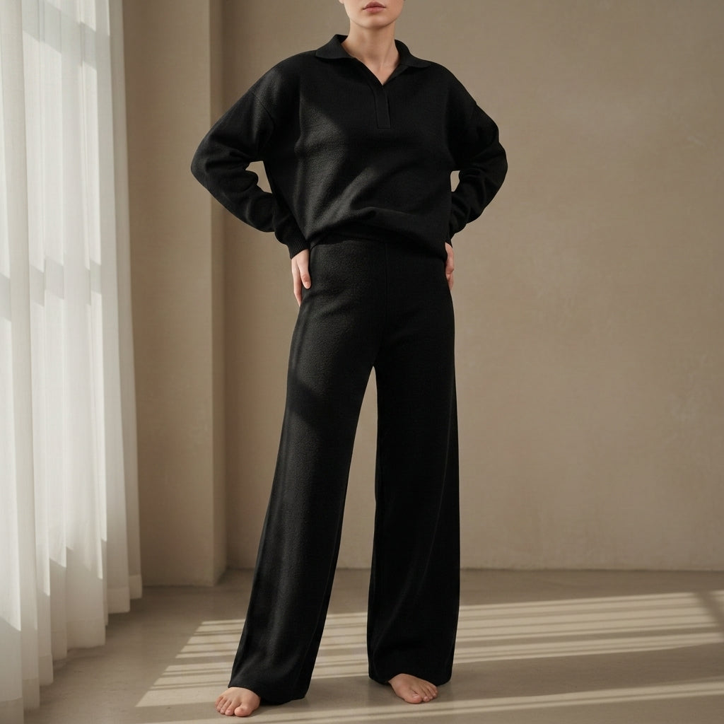 Porec Knit Polo Two-Piece Set 3