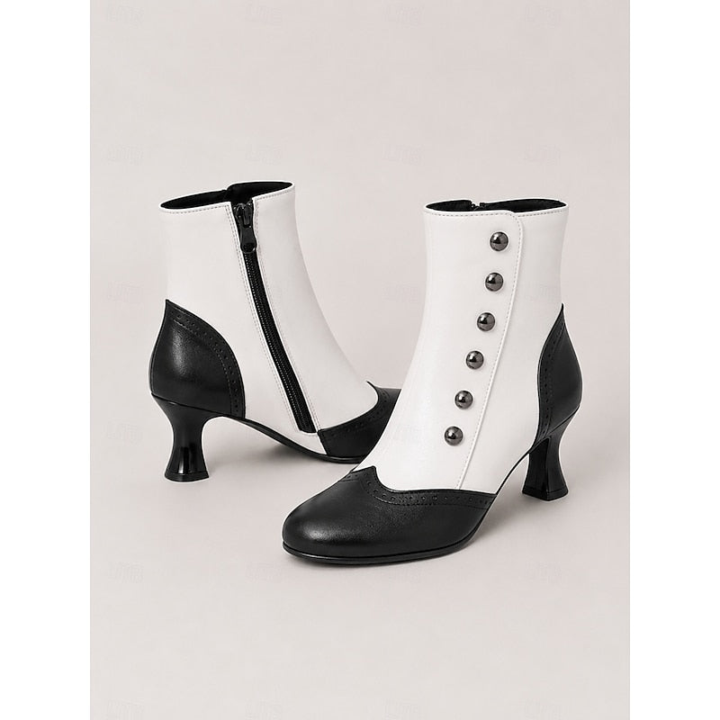 Prudence | Vintage Buttoned Ankle Boots 2