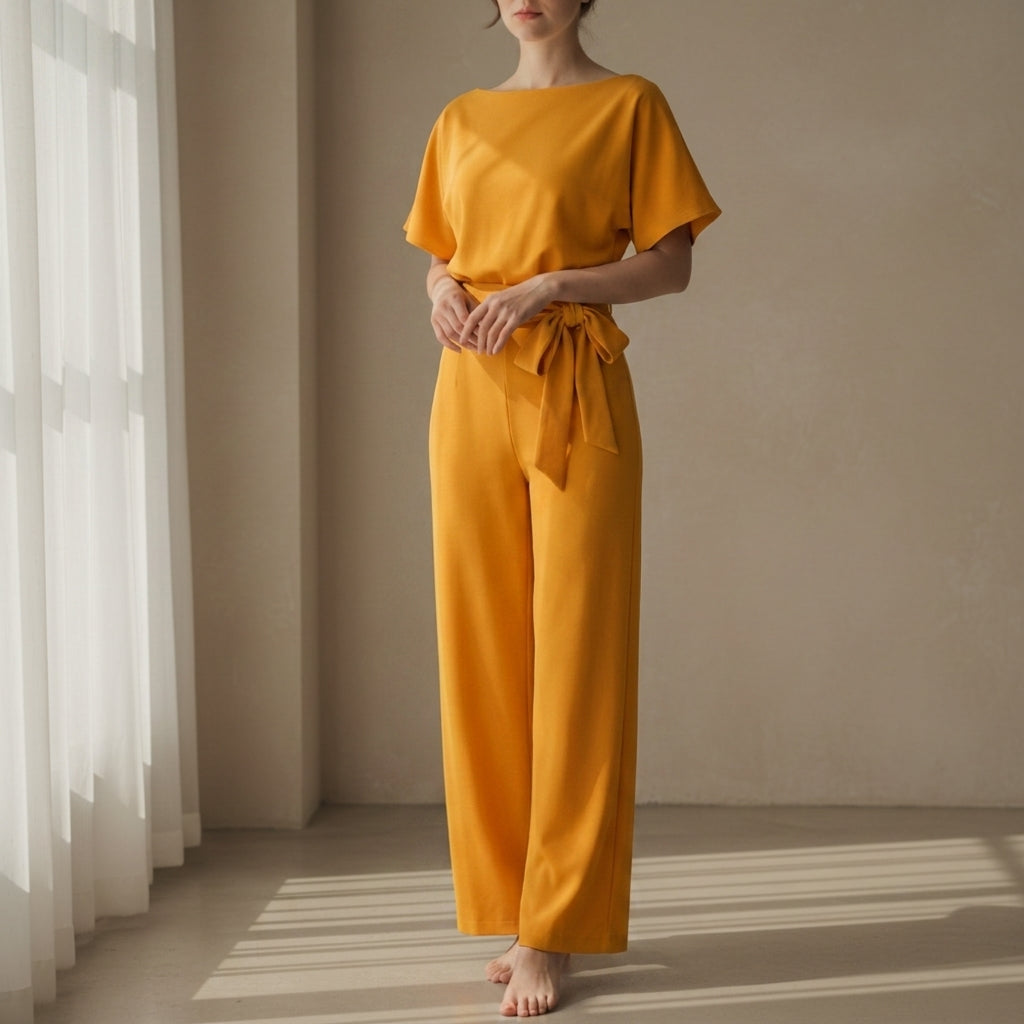 Sagres Belted Wide-Leg Jumpsuit 3