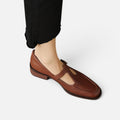 Mary Jane Orthopedic Flats Ankle Strap Low Heel