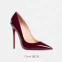 Women's Pumps – Patent, Pointed Toe, Stiletto Heel
