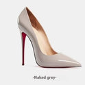 Women's Pumps – Patent, Pointed Toe, Stiletto Heel