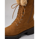 Aurelia | Cozy Lace-Up Knee-High Winter Boots 2