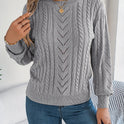Blythe | Cable-Knit Textured Sweater 7