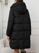 Camilla | Hooded Longline Puffer Coat 6
