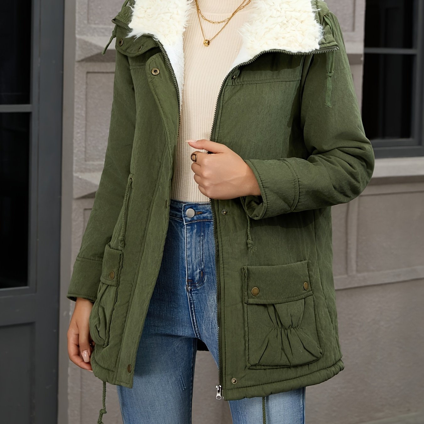Carolyn | Cozy Hooded Winter Parka 8