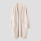 Cashmere Cardigan For Women with long open front 0