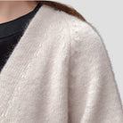 Cashmere Cardigan For Women with long open front 3