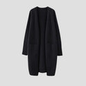 Cashmere Cardigan For Women with long open front 5