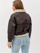 Cassidy | Cozy-Lined Moto Jacket 1