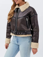 Cassidy | Cozy-Lined Moto Jacket 4
