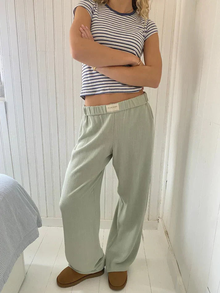 Casual Striped Trousers | Cotton | Comfortable Style 11
