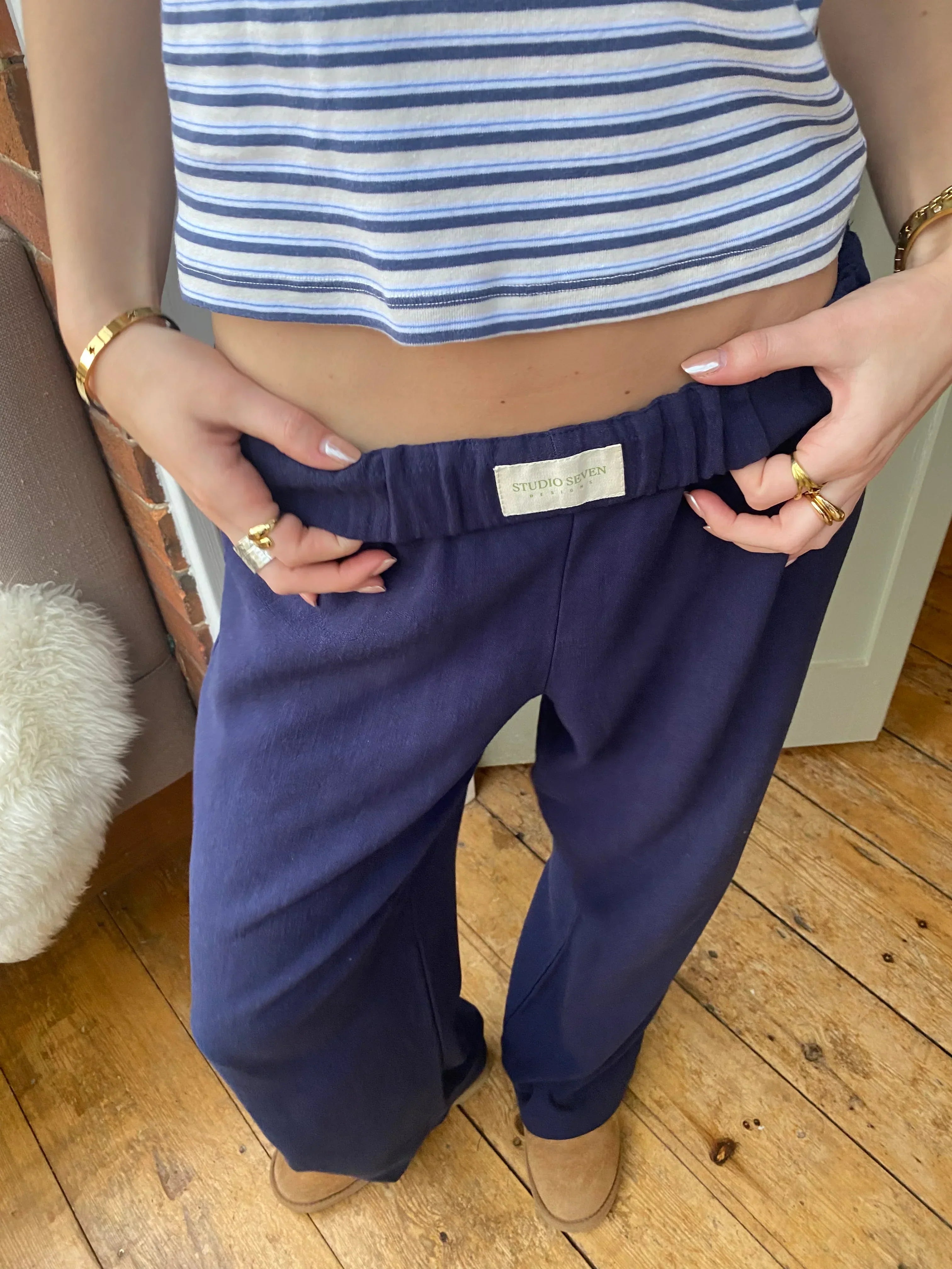Casual Striped Trousers | Cotton | Comfortable Style 9