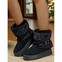 Cecily | Cozy Fur-Trimmed Snow Boots 9