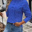 Celeste | Cozy Cable-Knit Turtleneck Sweater 9