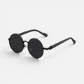 Round Metal Frame Gradient Lens Sunglasses