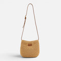 Woven Straw Crossbody Bag