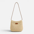 Woven Straw Crossbody Bag