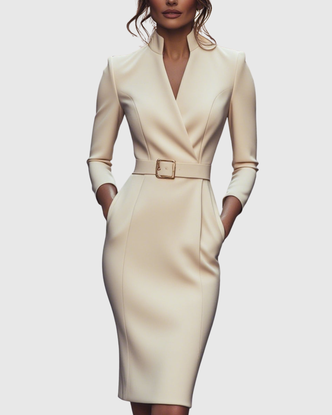 Claribel | Refined Midi Dress 11