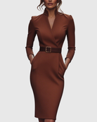 Claribel | Refined Midi Dress 12
