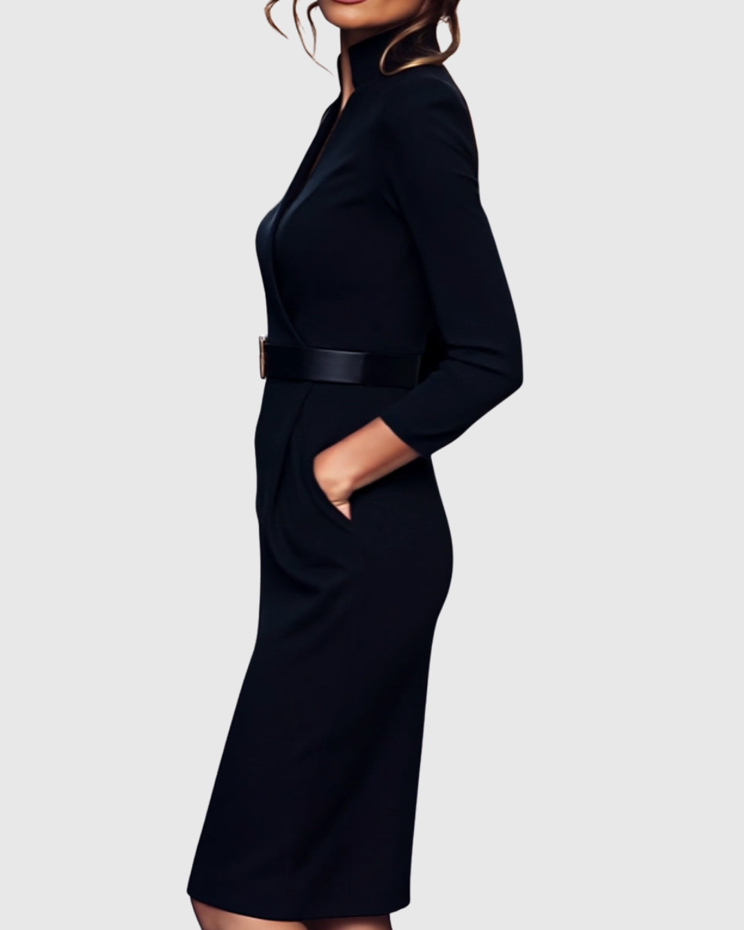 Claribel | Refined Midi Dress 4