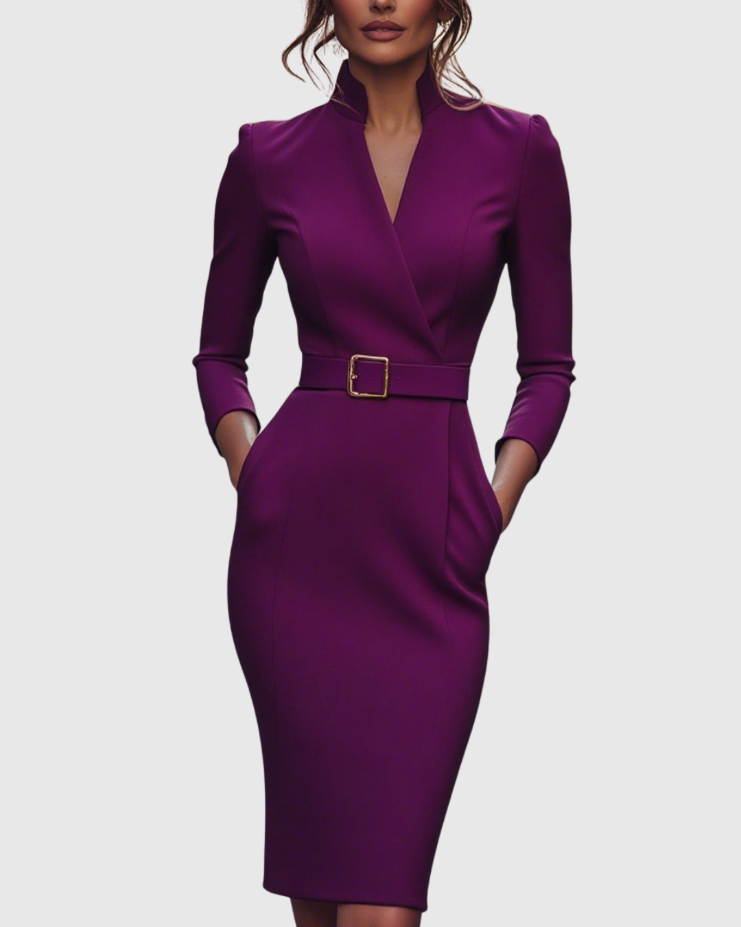 Claribel | Refined Midi Dress 6