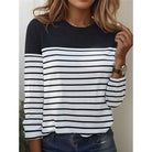 Constance | Striped Long Sleeve Top 0