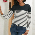 Constance | Striped Long Sleeve Top 1