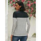 Constance | Striped Long Sleeve Top 2