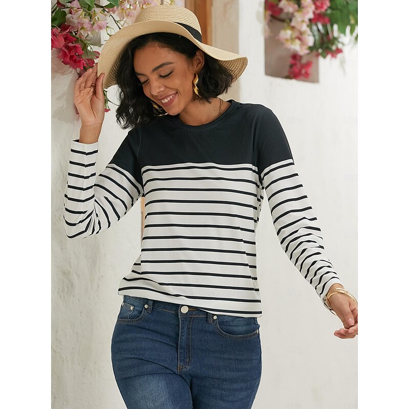 Constance | Striped Long Sleeve Top 4