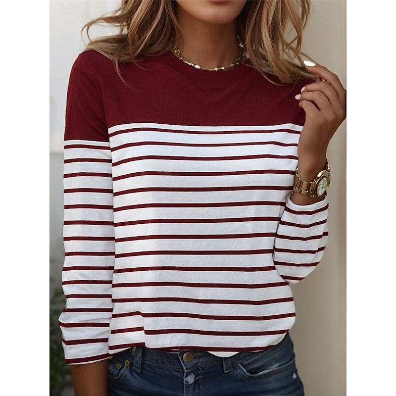 Constance | Striped Long Sleeve Top 5