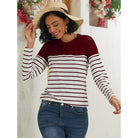 Constance | Striped Long Sleeve Top 6