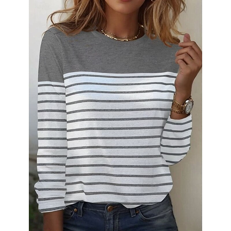 Constance | Striped Long Sleeve Top 7