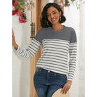 Constance | Striped Long Sleeve Top 8