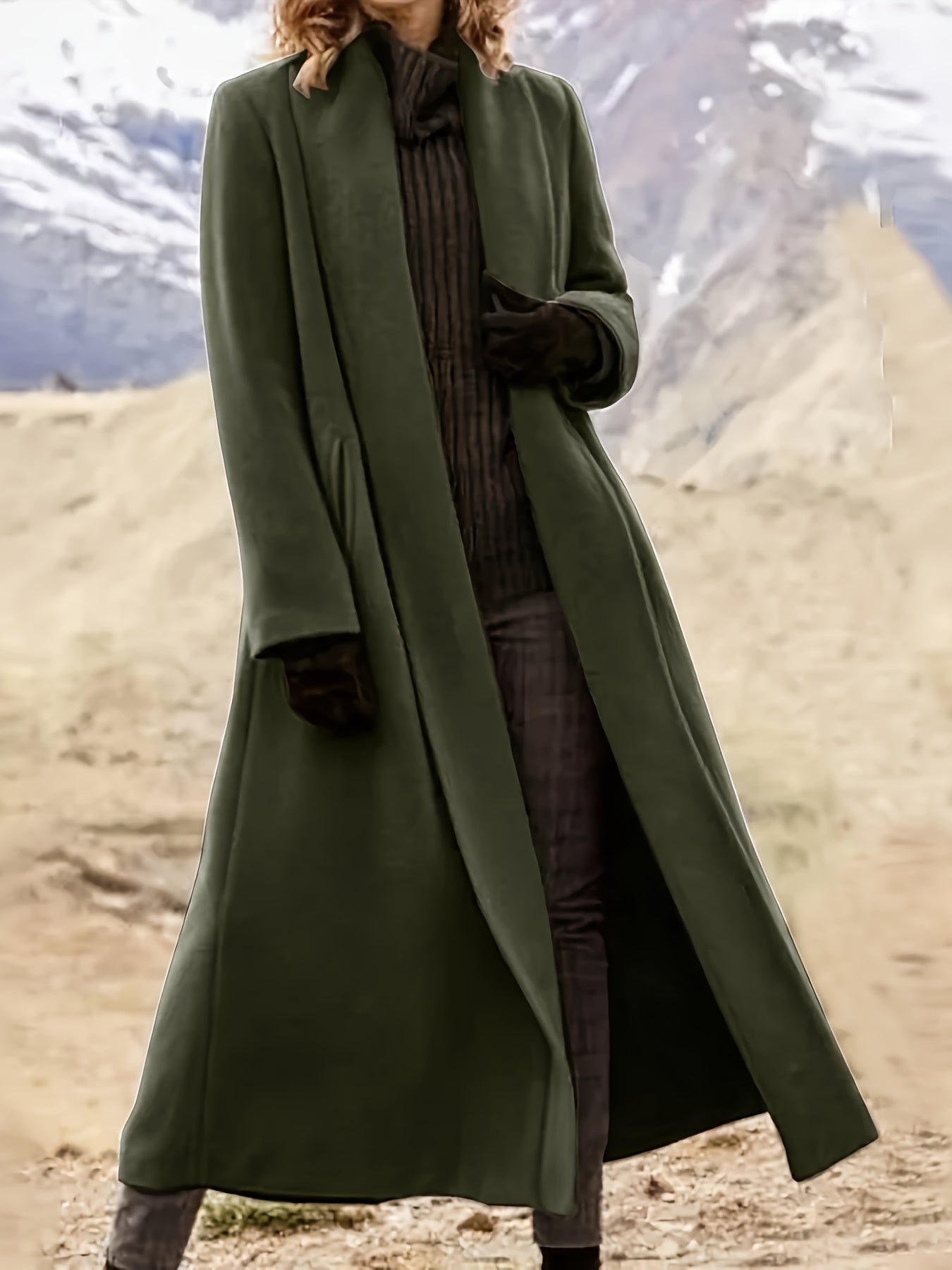Cordelia | Elegant Longline Coat 1