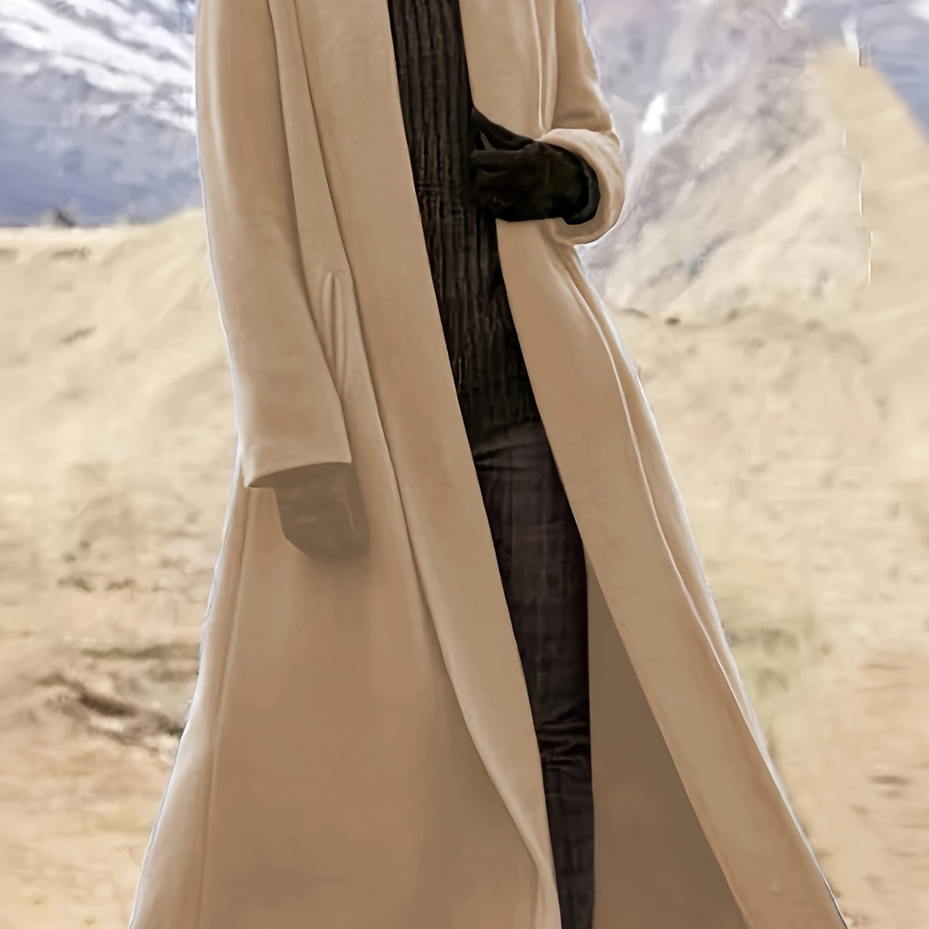 Cordelia | Elegant Longline Coat 13