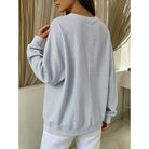 Corinna | Relaxed Striped Sweatshirt 1