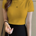 Della | Refined Mock-Neck Top 9
